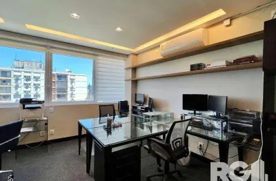 Sala comercial mobiliada com 40 m2 para alugar na av. anita garibaldi.