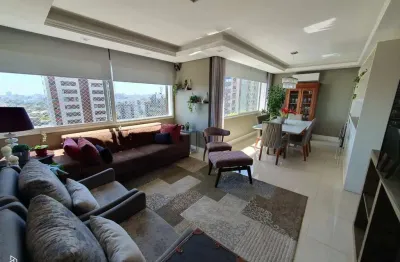 Apartamento mobiliado com 03 dormiórios, transformado em 02 e 02 vagas de garage