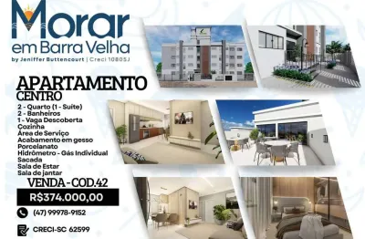 Apartamento com 2 quartos à venda no Centro, Barra Velha 