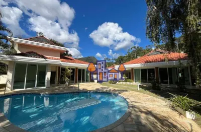 Casa com 3 dormitórios, 800 m² - venda por r$ 6.900.000,00 ou aluguel por r$ 16.120,16/mês - ponte da saudade - nova friburgo/rj