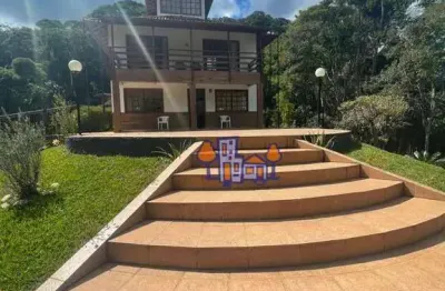 Casa com 4 dormitórios à venda, 488 m² - parque dom joão vi, nova friburgo/rj