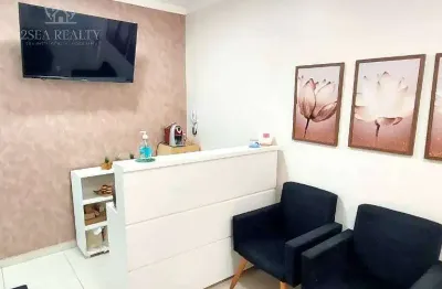 Sala comercial à venda na Avenida Siqueira Campos, Boqueirão, Santos