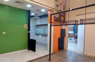 Ponto comercial para alugar na Avenida Ana Costa, Gonzaga, Santos