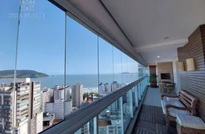 Apartamento com 3 quartos para alugar na Avenida Doutor Epitácio Pessoa, Embaré, Santos