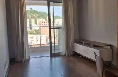 Apartamento à venda - 1 quarto, vaga de garagem demarcada, campo grande/santos