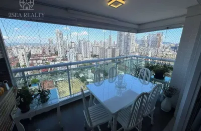 Apartamento à venda - 3 quartos, 1 suíte e 3 banheiros - santos/sp