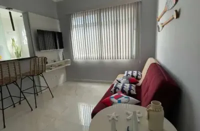 Apartamento com 1 quarto à venda na Avenida Marechal Floriano Peixoto, Gonzaga, Santos