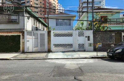Casa venda/locação no embaré - 3 dorms. - com sauna e piscina em santos/sp