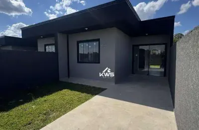 Casa com 3 dormitórios à venda, 63 m² por R$ 400.000,00 - Veneza - Fazenda Rio Grande/PR