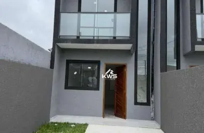 Sobrado com 3 dormitórios à venda, 73 m² por R$ 477.000 - Campo de Santana - Curitiba/PR