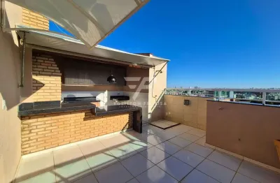 Cobertura à venda no Santa Mônica | 135m² | 2 quartos (1 suíte) | Área gourmet