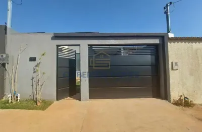 Casa para venda em caldas novas, setor serrinha, 3 dormitórios, 1 suíte, 1 banheiro
