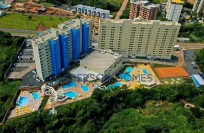 Apartamento para venda em caldas novas, jardim belvedere, 1 dormitório, 1 banheiro, 1 vaga