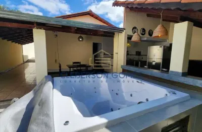 Casa para venda em caldas novas, residencial recanto das águas, 3 dormitórios, 1 suíte, 1 banheiro, 3 vagas
