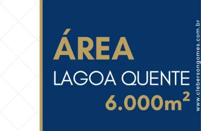 Lote para venda em caldas novas, setor lagoa quente