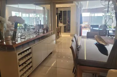 Casa em condomínio fechado com 4 quartos à venda na rua cotiara, 89, alphaville campo grande, campo grande por r$ 2.650.000