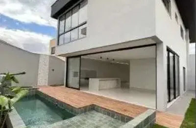 Imóvel para venda tem 223 metros quadrados com 4 quartos em jardins bolonha - senador canedo - go