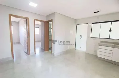 Apartamento com 2 dormitórios para alugar, 50 m² - Jardim Helvécia - Aparecida de Goiânia/GO
