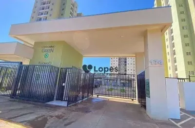 Apartamento com 2 dormitórios para alugar, 48 m² - green eldorado parque - parque oeste industrial -