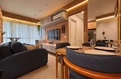 Apartamento todo mobiliado no ID Vida Urbana Sendo 2 quartos com 1 suite com 1 vaga de garagem