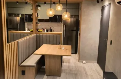 Lindo apartamento moderno no mirante da lagoa de porteira fechada com design sofisticado e funcional em araras/sp