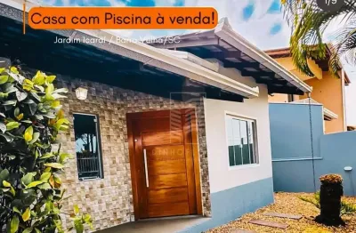 Casa com 3 dormitórios à venda, 70 m² por r$ 790.000 - jardim icaraí - barra velha/sc