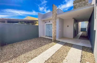 Casa com 3 dormitórios à venda, 75 m² por r$ 449.000 - itajuba - barra velha/sc