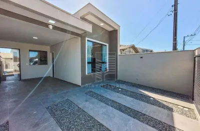 Linda casa com 3 dormitórios sendo 1 suíte e quintal à venda, 85 m² por R$ 550.000 - Itajuba - Barra Velha/SC