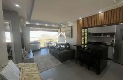 Apartamento a venda em alphaville, edifício bellagio, imóvel mobiliado e decorado (porteira fechada)