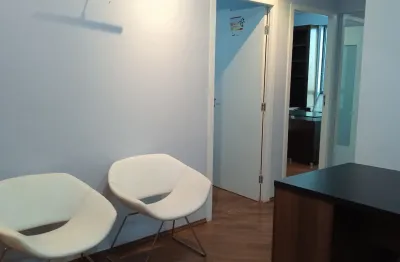 Sala comercial para locação, mobiliada, com salas separadas e sala de reunião alphaville