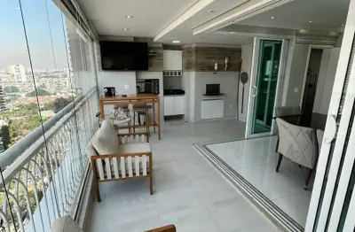 Apartamento para locação ou venda no jardim anália franco com 3 suítes e condomínio clube