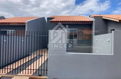 Casa para venda em ponta grossa, cara cara, 2 dormitórios, 1 banheiro, 1 vaga