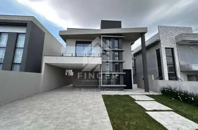 Casa em condomínio para venda em ponta grossa, jardim carvalho, 4 dormitórios, 3 suítes, 1 banheiro, 4 vagas