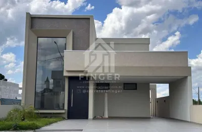 Casa em condomínio para venda em ponta grossa, uvaranas, 3 dormitórios, 1 suíte, 1 banheiro, 2 vagas