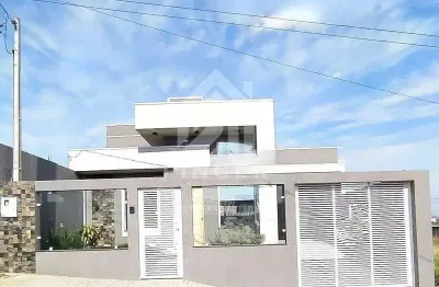 Casa para venda em ponta grossa, uvaranas, 3 dormitórios, 1 suíte, 1 banheiro, 1 vaga