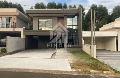 Casa em condomínio para venda em ponta grossa, neves, 3 dormitórios, 3 suítes, 1 banheiro, 2 vagas