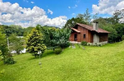 Sítio com casa de 3 dormitórios,  linha sertorina, farroupilha-rs