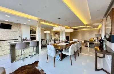 Apartamento alto padrão de 3 dormitórios mobiliado no bairro cidade alta