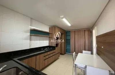 Apartamento semi mobiliado
2 dormitórios, sendo uma suíte
1 sala 
1 co