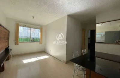 Apartamento semi mobiliado
2 dormitórios 
1 cozinha 
1 banheiro 
1 are