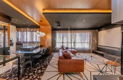 Apartamento mobiliado no merithamon no centro de balneário camboriú para locação/aluguel anual