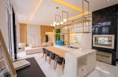 Casa no condomínio caledônia mobiliada com piscina, lago e jardim ornamental