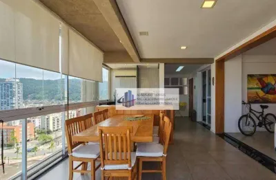 Apartamento com 3 quartos para alugar na Rua Eduardo Rizk, Enseada, Guarujá