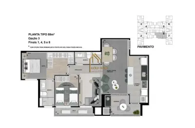 Apartamento com 2 quartos à venda na Avenida Senador Metello, 5, Jardim Cuiabá, Cuiabá