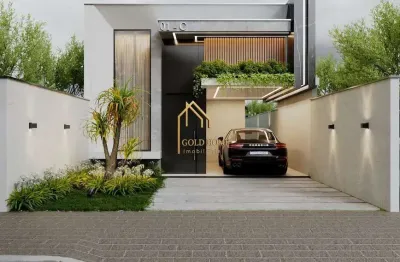 Exclusiva casa de luxo com 3 quartos sendo 3 suites com closet – rua fechada san