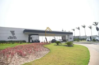 Terreno exclusivo final de rua no condomínio village bordeaux