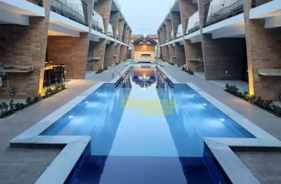 Casa tríplex em condomínio fechado no marítimus club a 230m da praia de poço - ca0166