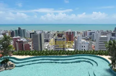 Apartamento com 2 dormitórios à venda, 72 m² por r$ 976.050,00 - cabo branco - joão pessoa/pb