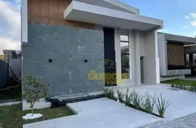 Casa de alto padrão no Condomínio fechado Sunville  no bairro de Muçumagro - CA0168