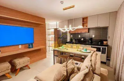 Flat com 1 dormitório à venda, 40 m² por R$ 670.000,00 - Cabo Branco - João Pessoa/PB